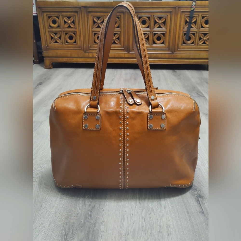 🚫SOLD🚫Michael kors Astor Studded Weekender/Overnight/Duffel Bag/Satchel - Picture 1 of 14